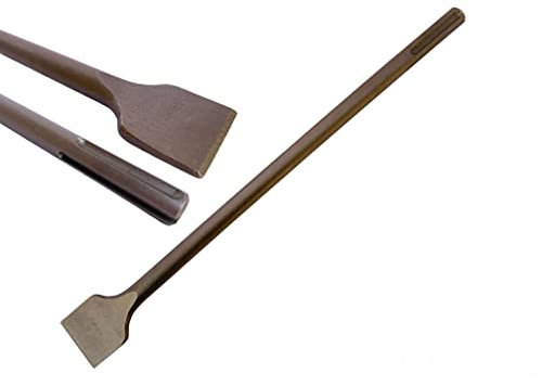 Scalpello spatola a punta piatta per martello demolitore con attacco SDS MAX 450mm X 50mm scalpello piatto