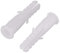 Wanddübel, Schraubendübel, 70 Stück 8 mm x 39 mm Kunststoff-Expansionsrohrsäule Betonanker Wandstecker weiß for Hausgarten DIY Anwendung