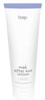 boep med After Sun Lotion | Feuchtigkeitsspendende, duftstofffreie After Sun Lotion für empfindliche und sehr trockene Haut | Beruhigend mit Aloe Vera | Vegan & natürlich | (100 ml)