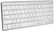 TECLADO SUBBLIM INALAMBRICO ALUMINIO ADVANCE COMPACT SILVER