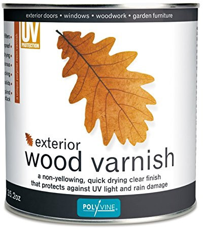 Polyvine - Exterior Wood Varnish - Dead Flat - 100ml