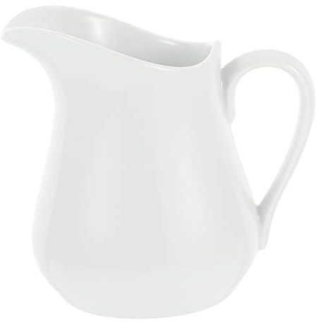 Warmhm Brocca in Ceramica Per Salse e Condimenti Design Leggero e Trasportabile Facile Da Usare e Pulire Adatto Per Cucinare e Servire