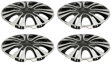 ZDETGU Set di 4 Mozzi Ruota da 15 Pollici Adatti per Cerchi in Acciaio