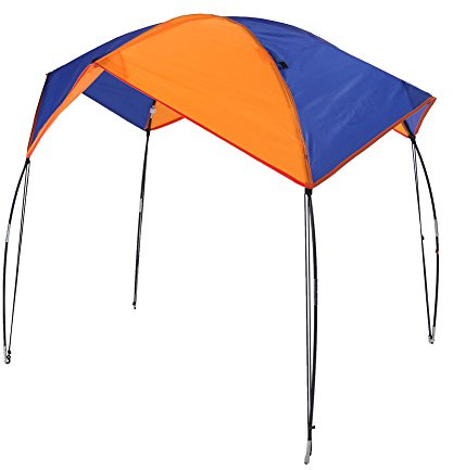 Boat Shade Canopy, 4 Persons Boat Sun Shade Shelter Boat Canopy Sun Awning for Inflatable Boat Raft Kayak ( 4 Persons)(Suitable for INTEX68351)