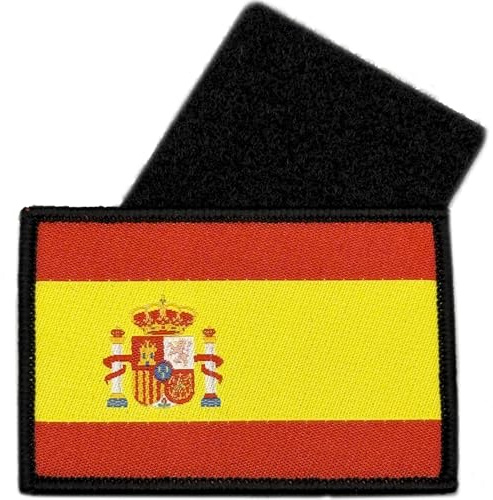 Parche Bordado Bandera España con Colores Oficiales