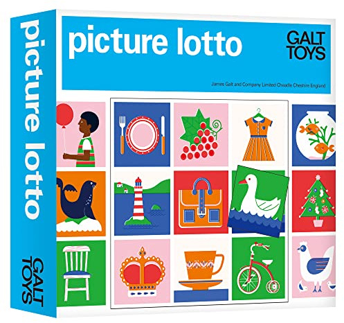 Galt Toys, Picture Lotto, Classic Picture Lotto Game for Children, Ages 4 Years Plus