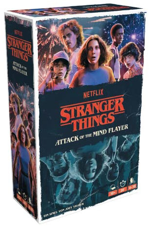 Repos Production | Stranger Things: Attack of the Mind Flayer | Familienspiel | Deduktionsspiel | 4-10 Spieler | Ab 10+ Jahren | 20 Minuten | Deutsch