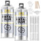 Metallkleber Extra Stark für Metall, Edelstahl & Gusseisen - 2 Komponenten Kleber Epoxidharz 100ml - Flüssigmetall Kleber zum Schweißen & Reparieren, Hochfester Klebstoff für Kunststoff, Holz, Keramik
