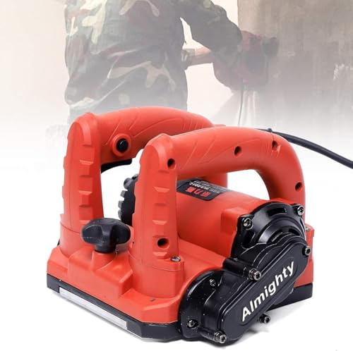 Electric Planer Sander Concrete Miller Electric Wall Scraper Planner Wall Planing Machine, Adjustable Depth 1-4mm, Adjustable Speed 1000-4000r/min