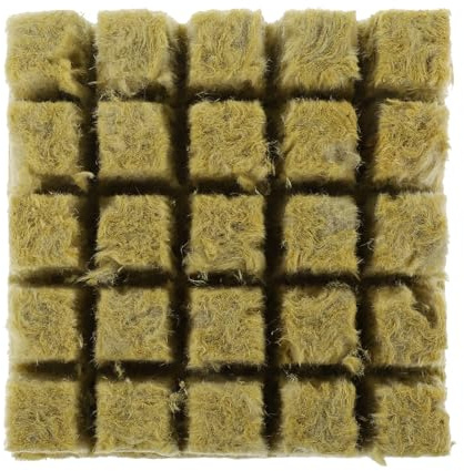 Toyvian Blocchi Nutritivi per Piantine 25 Pezzi 25x25x40mm Biodegradabili per Coltivazione Senza Suolo, Substrato Torba Vegetale per Trapianto e Vivaismo di Fiori, Ortaggi e Piante Verdi