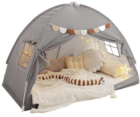 Twin Bed Tents for Boys Breathable Privacy Space Blackout Portable