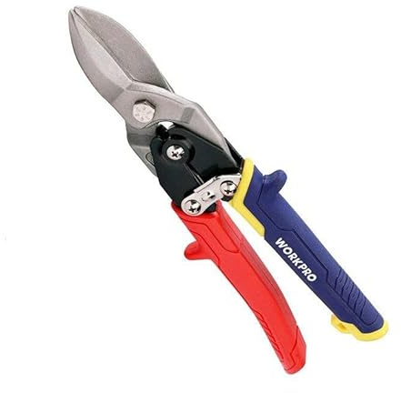 WORKPRO Cut Aviation - Tijeras para chapa (250 mm, 30 x 8 x 8 mm)