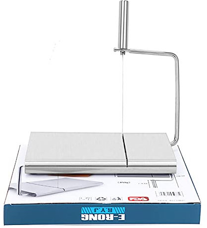 Affetta Salsiccia con Filo - Affetta Formaggio Multifunzionale Durevole con 6 Fili di Ricambio - Tagliere Multiuso per prosciutto e Salsiccia al e affettatrice per Alimenti