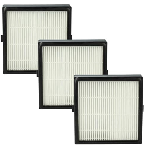 vhbw 3x filtre remplacement pour Nilfisk 22356800 pour aspirateur - Filtre HEPA contre les allergies