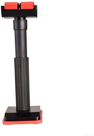 Asta di supporto da bagno con rulli e regolazione telescopica, adatta per l'installazione di mobili da cucina e bagno