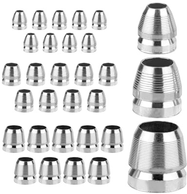 De martillo antideslizante, cuñas de sujeción de acero inoxidable, 3 tamaños, 8mm, 10mm, 12mm, accesorios estabilizadores, cuñas redondas