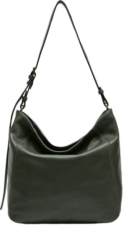 LIEBESKIND BERLIN Chudy Sheep Natural Hobo Bag M Cypress Green