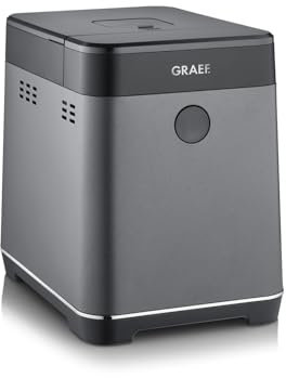 GRAEF Brotbackautomat BA806 | Brotbackmaschine mit 36 Programmen | 500g oder 750g Brot | 60 min Warmhaltefunktion | einstellbare Gehzeiten | 3 Stufen Bräunungsgrad