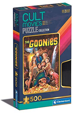 Clementoni - 35115 - Cult Movies Age 14+ - The Goonies - Jigsaw Puzzle 500 Pieces, Made In Italy, Jigsaw Puzzle For Adults