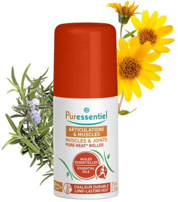 Roller Pure Heat Articulations & Muscles (75 ml) - Puressential - Belleza e higiene - Primeros auxilios - Dolor muscular y articular