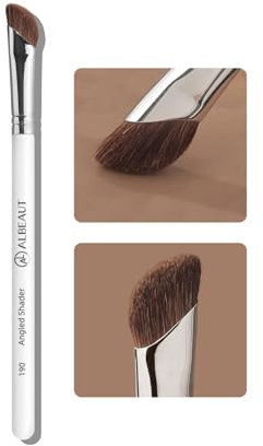 Albeaut Angled Shadow Brush Nose Contour Makeup Brush (190 angled shader)