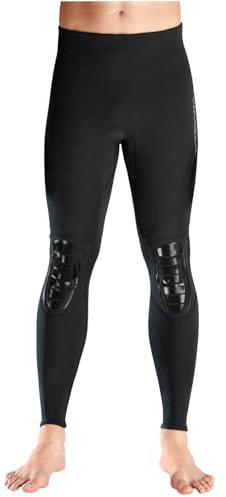 Neoprenhosen Herren 1.5mm Tauchhose Neoprenhosen halten warm Tauchanzug Hosen Tauchhose für Tauchen Surfen Schwimmen Schnorcheln Kajak Hosen Erwachsene L Größe