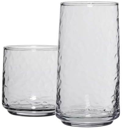 Anchor Hocking Brockhill Drinking Glasses (16-Pieces, dishwasher safe)