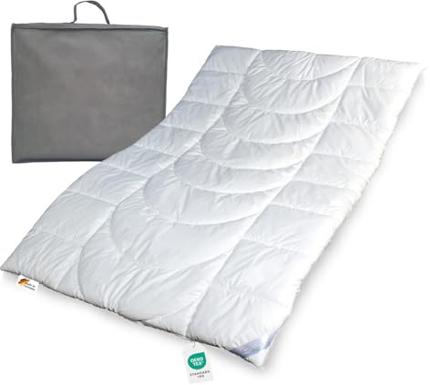 Warme Allergiker Winter Bettdecke Duo Steppbett Klimafaser 135x200 60° #1