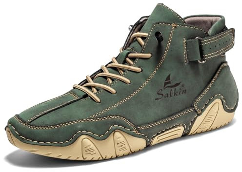 Genérico Zapatillas de Deporte Hombre,Vestir Botas Baloncesto Color sólido Informales Zapatos Casuales con Plataforma Urbanos para Entrenamiento al Aire