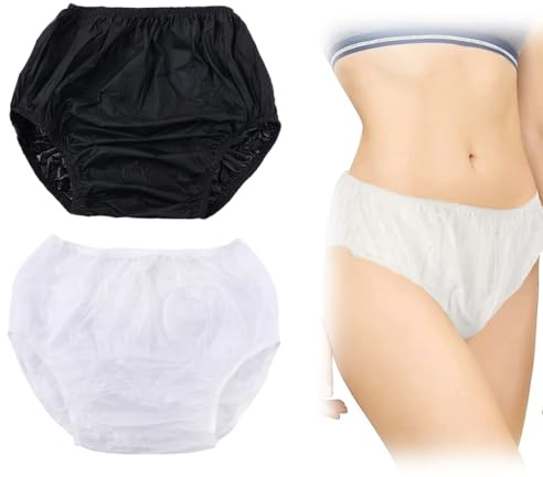WUYJI Confezione da 2 copripannolini impermeabili per adulti, mutandine per incontinenza da donna, anti-perdita, lavabili, riutilizzabili, unisex