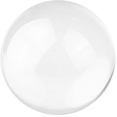 ERINGOGO Palla da Giocoleria Acrilica Trasparente 6 Cm per Performance Professionali e Principianti, Strumento Leggero Multiuso per Spettacoli e Decorazione Casa