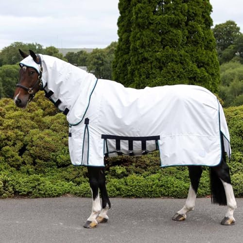 Sweet Itch Fly Rug with Belly Wrap – 600D Ripstop, Full Coverage, UV Protection