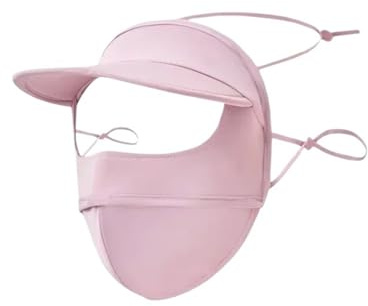 ZNTIHZ 2 st sommar heltäckande ansikte solskydd cykling mask solskydd skydd vandring för cykling och touring