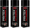 PRITEX – Kettenspray 3 x 400 ml für Motorrad & Fahrrad – Kettenfett bietet hohen Schutz vor Reibung, Verschleiß & Korrosion – Schmiermittel Spray mit sehr guter Haftung & Schmierleistung – Kettenöl