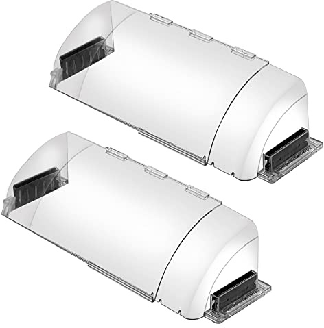 2 Pack Air & Heat Deflector for Vents, Sidewalls and Ceiling Registers, Adjustable from 8.5 to 15