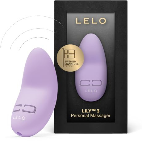 LELO Lily 3 - Mini Bullet Vibrator, Discreet Personal Massager, Lavender