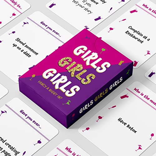 Girls - Fancy A Night In? - Hen Party Game - Game for the Girls - **3 Games in 1**