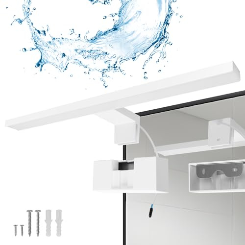 Aigostar 8W Bathroom Mirror Wall Light 40CM 4000K IP44 Waterproof | Bathroom Vanity Lighting Fixtures 560LM, Cabinet Picture Wall Light for Bedroom, LED Makeup Shaver Lamp, White