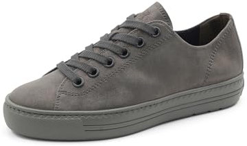 Paul Green Damen Pauls, Frauen Low-Top Sneaker,Laufschuhe,schnürschuhe,schnürer,Plateausohle,Halbschuhe,straßenschuhe,Grau (Iron),39 EU / 6 UK