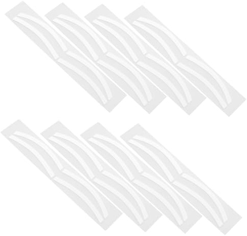 NULYLU 24paia Stencil Per Sopracciglia Silicone Reutilizzabili Modelli Regolabili Per Mapping Delle Sopracciglia Template Essenziale Per Trucco e Sopraccigliari