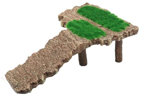 Rampas De Tortuga para Acuario Plataforma Descanso 8x14x4,5 Cm Terraza Tomar El Sol, Accesorio Muelle Antideslizante, Suministro Decoración Paisaje Reptiles Rana Terrapina Equipo Hábitat Lagarto