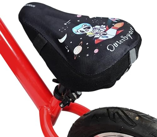 Generico per La Sella della Bicicletta - Coprisella per Bambini con Design Cartone Animato,Copertura per Sella Bici Comfortevole | per Uso Quotidiano Città Strada Montagna Escursioni