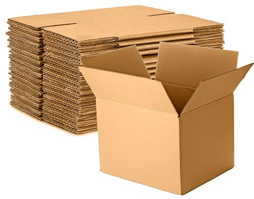 Wellpack Europe Pack 5 Extra XXL Large Cardboard Packing Moving House Removal Shipping Boxes 76x50x50cm 190L
