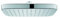 GROHE Tempesta 250 Cube Überkopfbrause 1-flammig GRH26685000