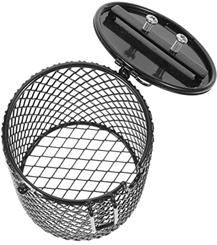BESPORTBLE Protector de Lámpara para Reptiles de Malla para Lámparas de Calefacción Terrarios Compatible con Bombillas Cerámicas y Fluorescentes Fácil Instalación para Tortugas y Pequeños