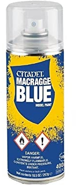 Games Workshop Citadel Spray Paint: Macragge Blue Warhammer 62-16