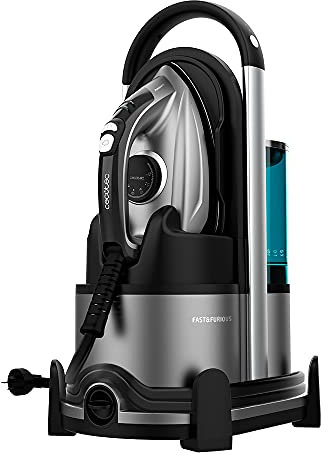 Cecotec Dampfbügelstation Fast&Furious 9040 Absolute. 2600 W, 8 Bar Druck, Keramiksohle, Sicherheitssystem, 240 g/min kontinuierlicher Dampf und 550 g/min Dampfstoß