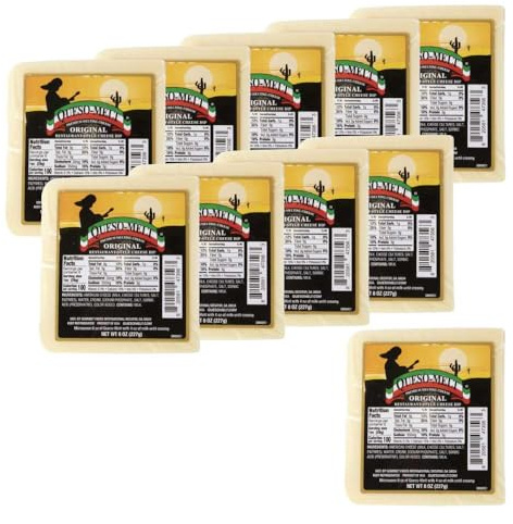 Original Queso-Melt Cheese, 8 oz, 10 Pack