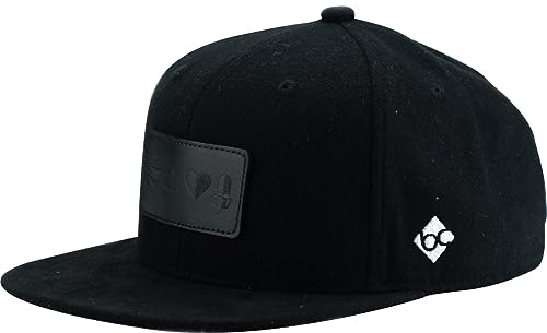 Bavarian Caps Cap Schafkopf Black Edition, Größe:OneSize, Farben:grau