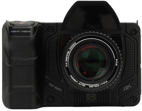 Fotocamera Reflex Digitale 4K, Fotocamera per Vlogging da 40 MP con WiFi 5G, Schermo da 4,2, Zoom Digitale 50X, Visione Notturna, Fotocamera Digitale Compatta per la Fotografia